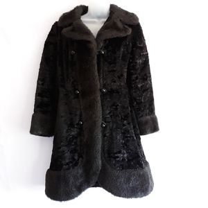 Vintage Princess Faux fur coat